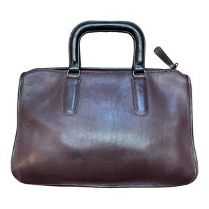 Vintage Leather Bonnie Cashin Slim Satchel by Coach